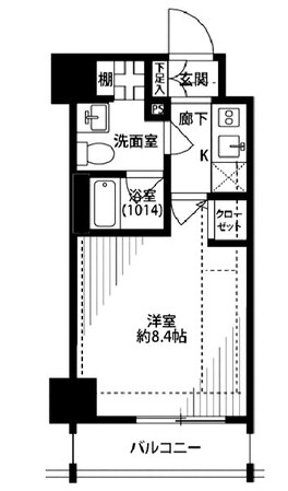 プレール・ドゥーク潮見の物件間取画像